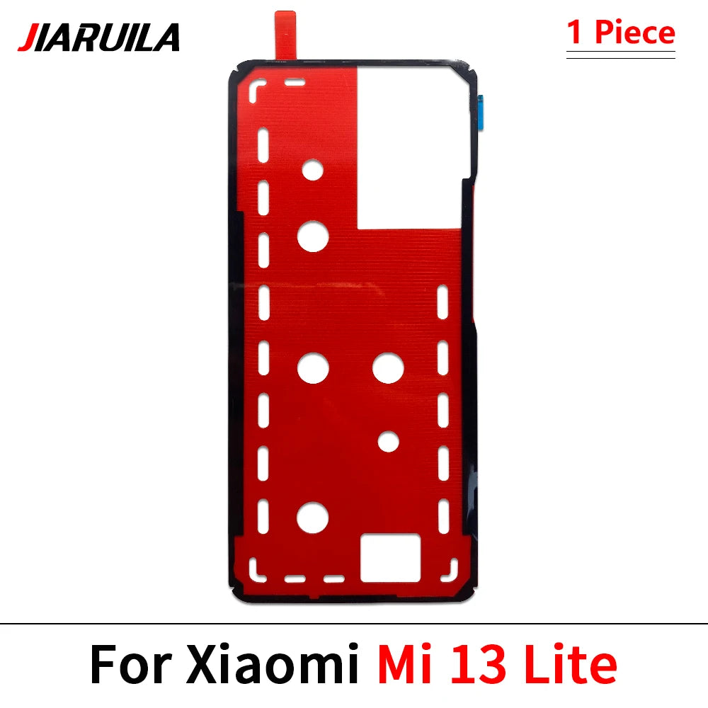 10Pcs, Adhesive Sticker Back Housing Battery Cover Glue Tape For Xiaomi Mi 10 10T 11 11T 12 12T 13 13T 14 Pro Lite  Xiaomi  Xiao mi phone repair parts