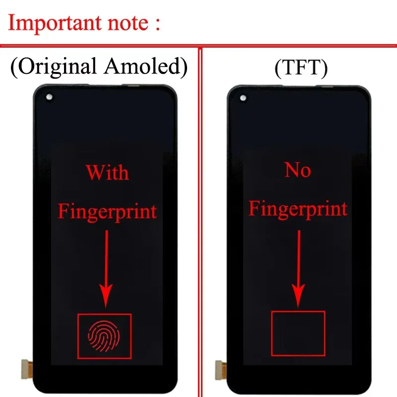 6.43“AMOLED X3Lite Display For Oppo Find X3 Lite CPH2145 LCD Display Touch Panel Screen Digitizer Assembly Replacement Oppo phone repair parts Realme phone repair parts