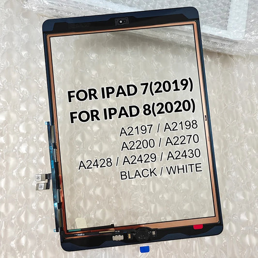Original TouchScreen Display Replacement A2197 A2198 A2200 A2270 A2428 A2429 A2430 For ipad 7 8 2019 2020 10.2 touch screen  iPad repair parts