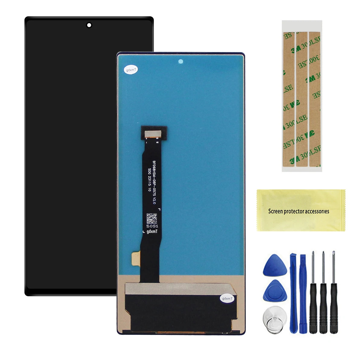 Display For ZTE nubia Red Magic 8S Pro LCD Display Touch Screen Digitizer Assembly For Red Magic 8 Pro Screen Replacement ZTE phone repair parts