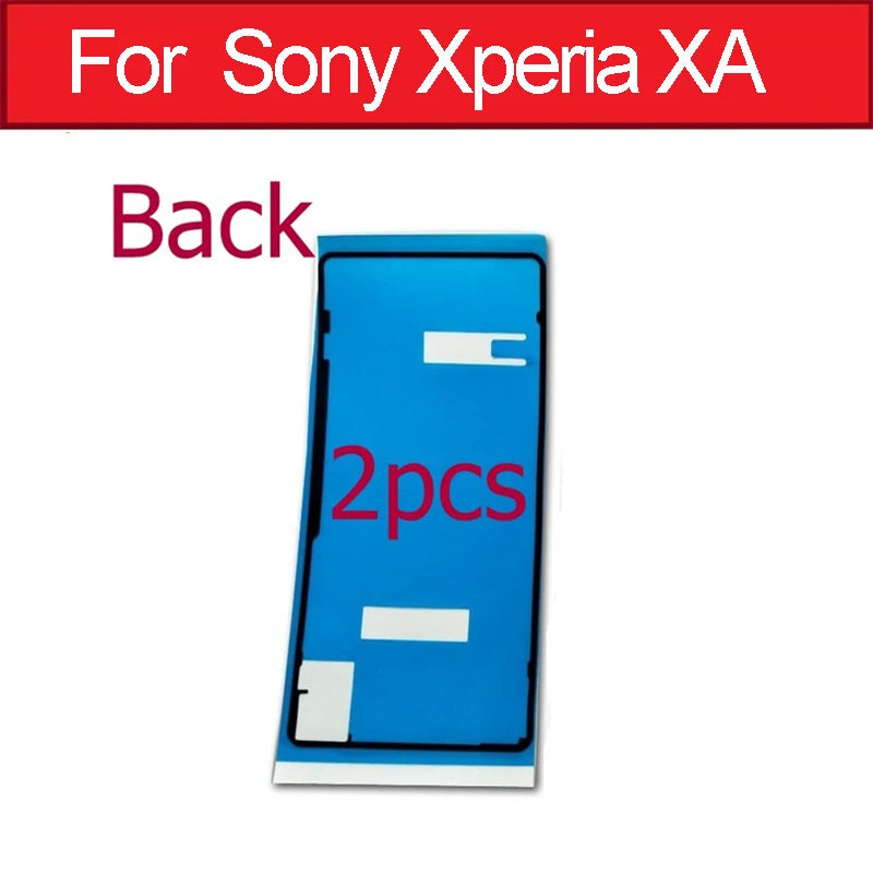 Rear Cover&LCD Display Adhesive Tape For Sony Xperia XA/XA1/ XA Ultra /XA1 Ultra XA2 Rear Glass Housing Waterproof Glue Sticker Sony phone repair parts