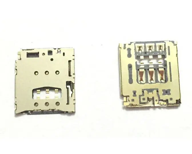 Genuine Sim Card Slot For Sony xperia M2 Aqua S50H S50T D2303 D2305 D2306 Sim Card Adapter Reader Holder Replacement Parts Sony phone repair parts