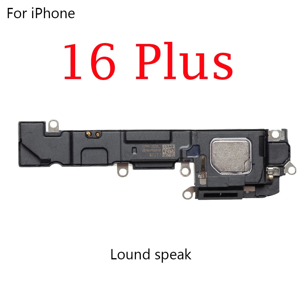 Front Earpiece Flex Cable for iPhone 15  Plus 16 Pro Max Ear Lound Buzzer Sound Speaker Headset fix  Parts iPhone phone repair parts