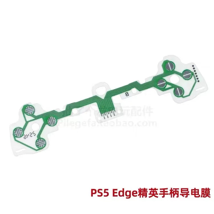 100PCS V1.0 V2.0 V3.0 Conductive Film for PS5 Controller Keypad Ribbon Circuit Board Flex Cable for PS5 Edge  Game console repair parts