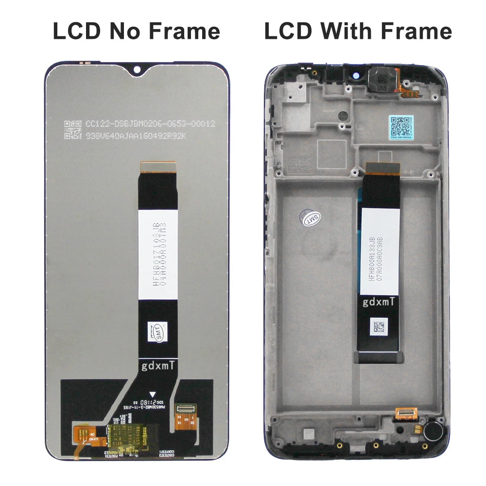 6.53" Screen for Xioami Redmi 9T Lcd Display Digital Touch Screen with Frame for Xiaomi Poco M3 M2010J19CG Replacement Parts Xiaomi phone repair parts