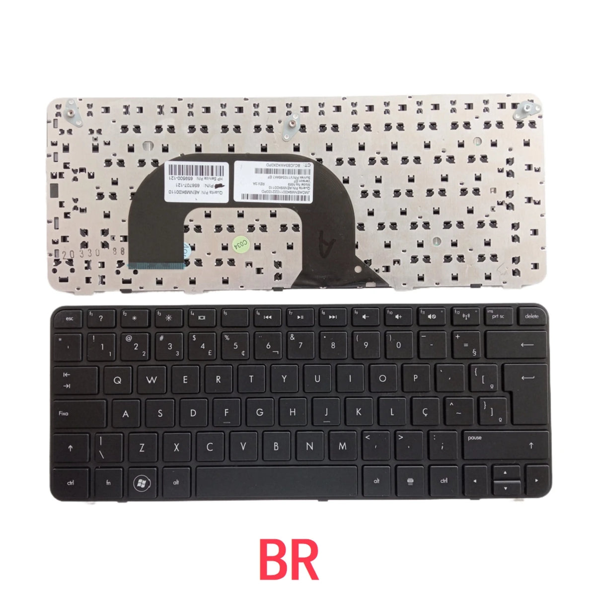 New UI Spanish Latin Brazil Portuguese Laptop Keyboard For HP Pavilion DM1 DM1-4000 DM1-4100 DM1-4200 Notebook PC Replacement HP laptop repair parts