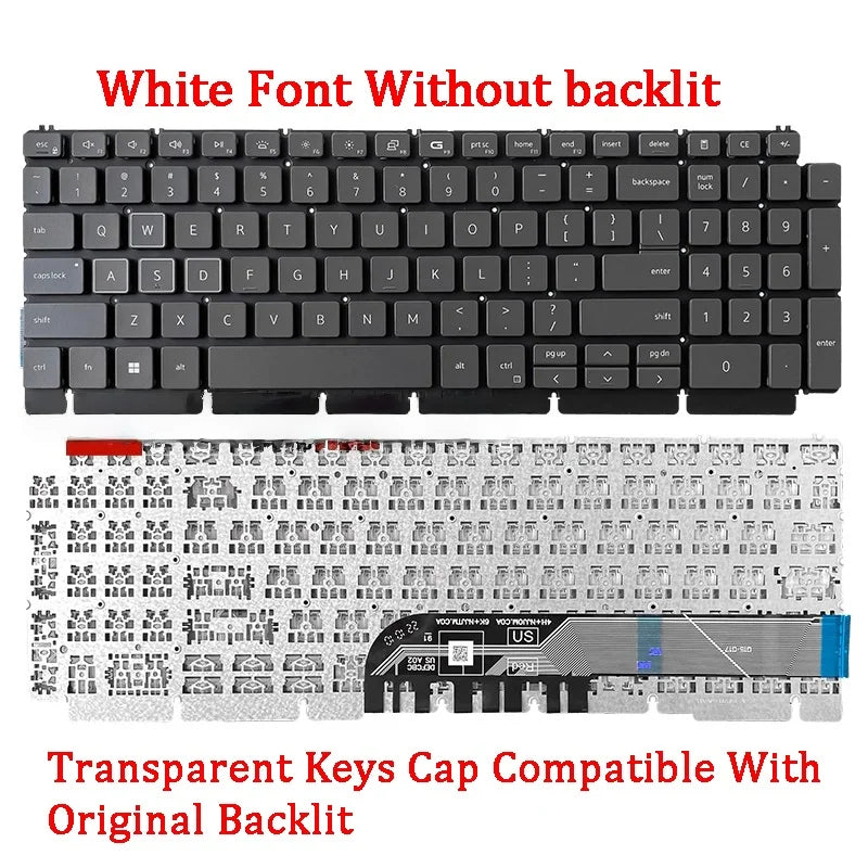 New Original Laptop Keyboard For DELL G15 Ryzen Edition G15 5505 5518 5520 5521 Dell laptop repair parts