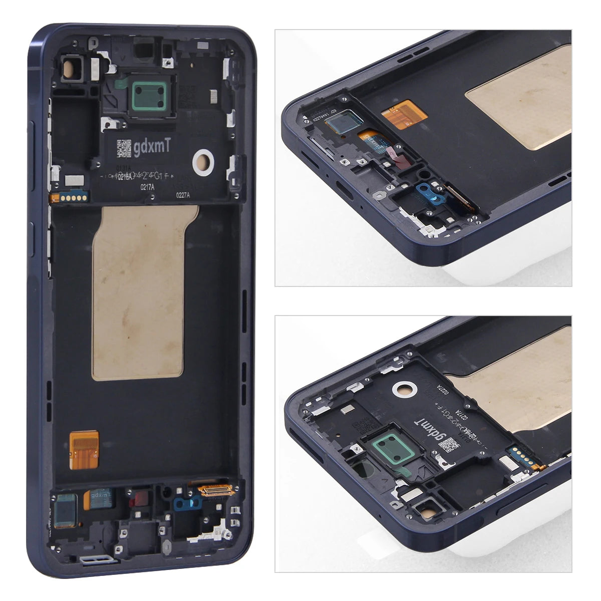 AMOLED A55 A556B A556B/DS Screen Assembly for Samsung Galaxy A55 LCD Display Digital Touch Screen with Frame Replacement Samsung phone repair parts