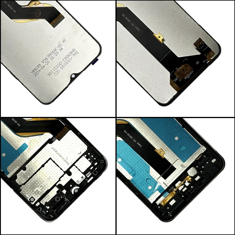 6.6“For TCL 408 T507D1 Display Screen For TCL 405 T506D LCD Display Touch Screen Digitizer For TCL 406 T506K Display Replacement TCL phone repair parts