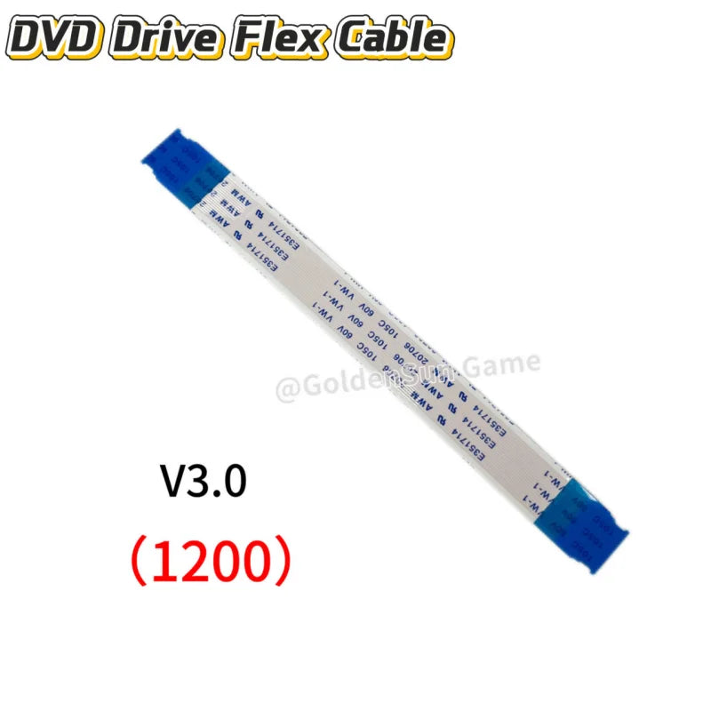 30pcs/lot for PS5 Game Console V1.0 2.0 3.0 DVD Drive Laser Lens Flex Cable for Ps5 1000/1100/1200 Power Connection Cable Repair Game console repair parts