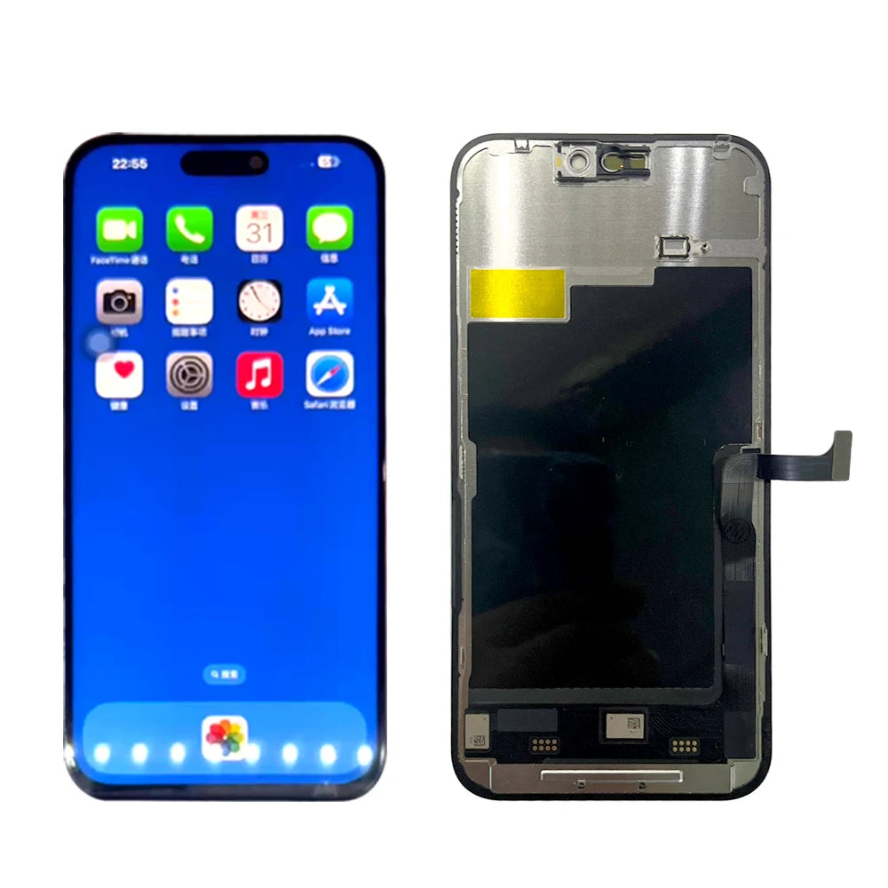HL LCD Screen For iPhone 16 Pro Max LCD For X XS 11 12 13 14 15 Plus 17 Pro Max XR LCD Display 3D Touch Screen Replacement Parts iPhone phone repair parts