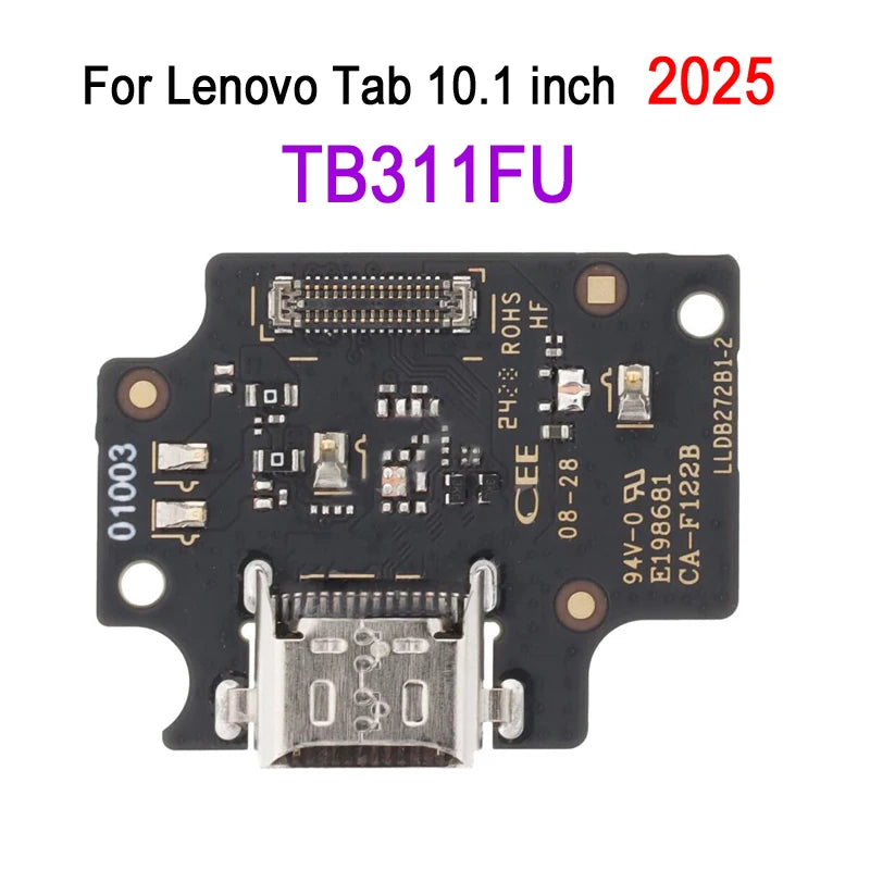 TB311FU Charging Port Board For Lenovo Tab 10.1 inch 2025, TB311FU Tablet Charging Board Repair Replacement Part Lenovo Tablet repair parts