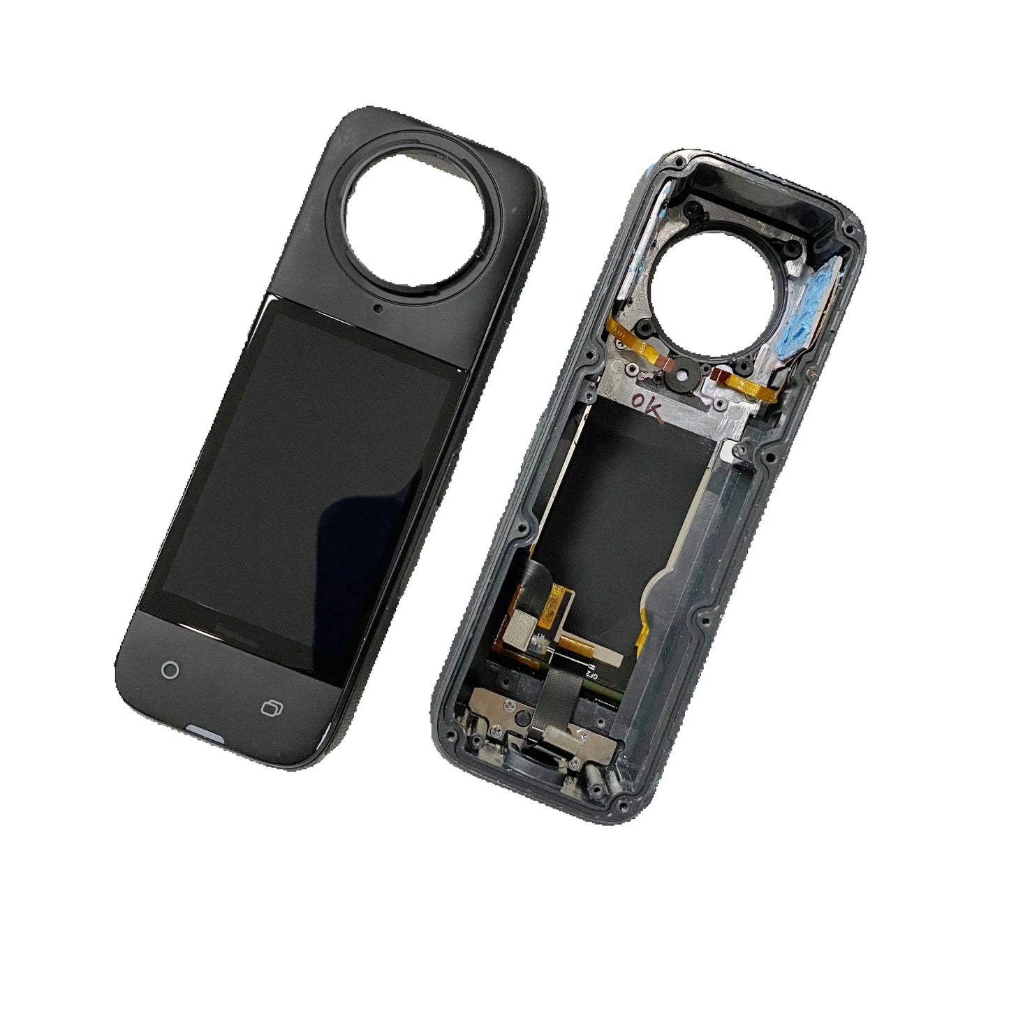 1pcs Original for Insta360 X4 Middle Cover Shell Frame With LCD X4 Front Cover Camera Repair Parts Digital Camera repair parts