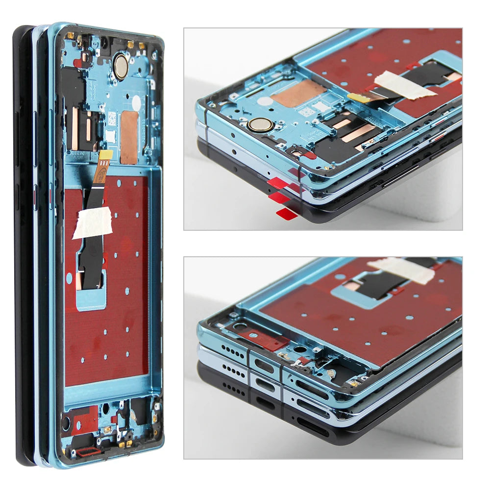 6.47" P30 Pro Screen Replacement, for Huawei P30 Pro VOG-L29 VOG-L09 Lcd Display Digital Touch Screen With Frame Assembly HUAWEI phone repair parts