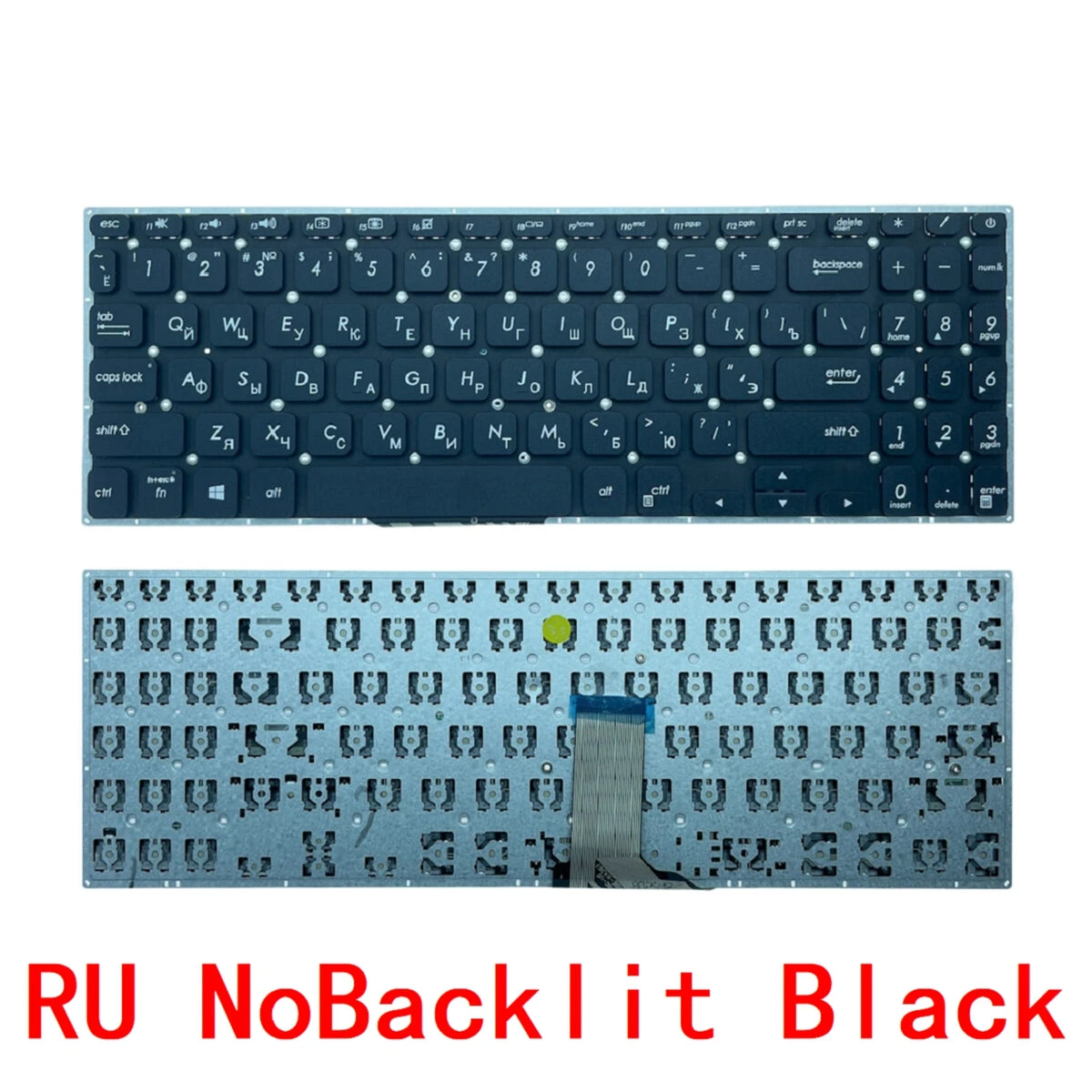 New US Russian Spanish Laptop Backlit Keyboard For ASUS vivobook S530 S15 S530U S530F S530UF S530FA S530FN X530M X530 S5300 ASUS laptop repair parts