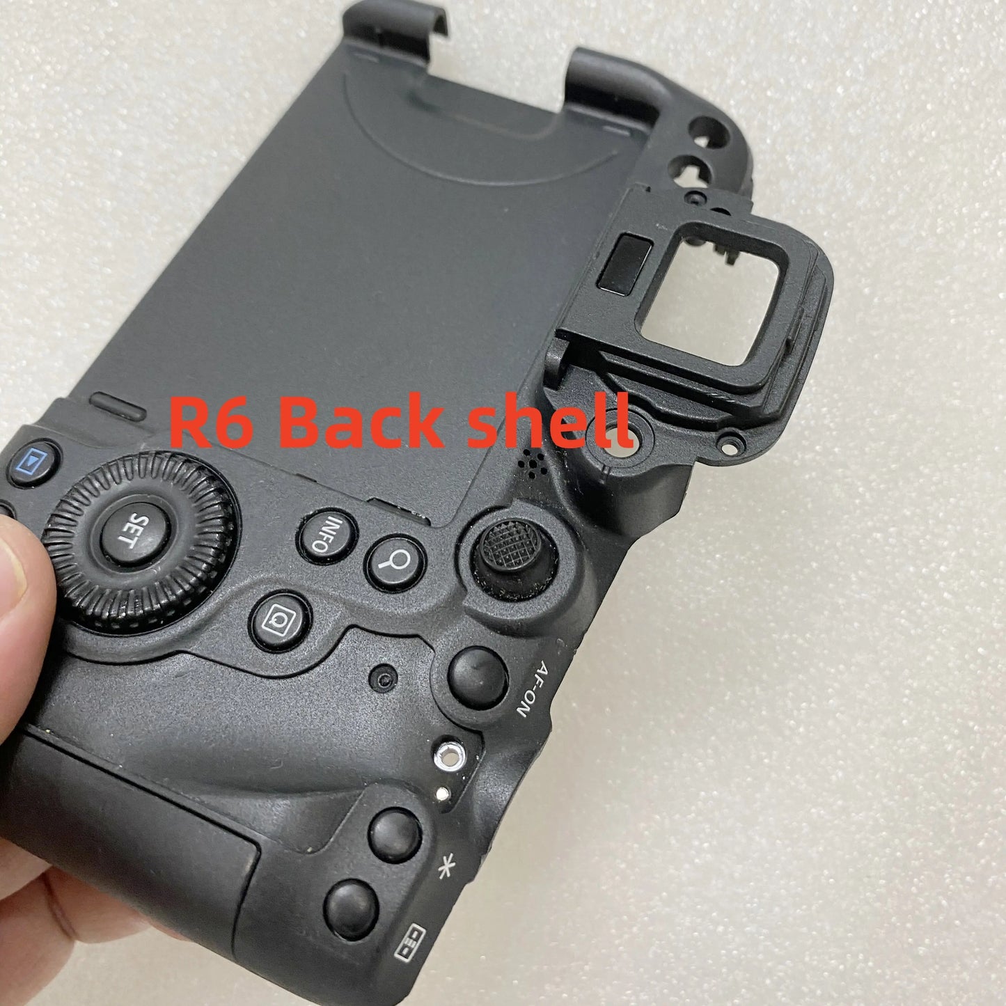 Original EOS R6 Back Cover Shell with Buttons Parts And Flex Cable for Canon R6 r6 Back Shell Repair Part Digital Camera repair parts