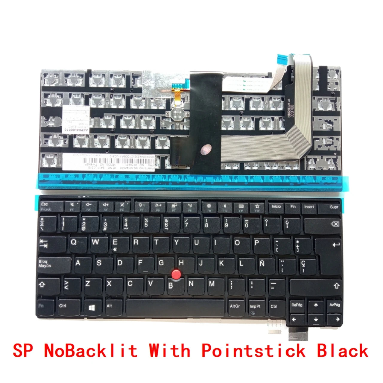 New US Russian Spanish Latin Laptop Backlit Keyboard For Lenovo Thinkpad T470S Notebook PC Replacement F10 with Bluetooth Lenovo laptop repair parts