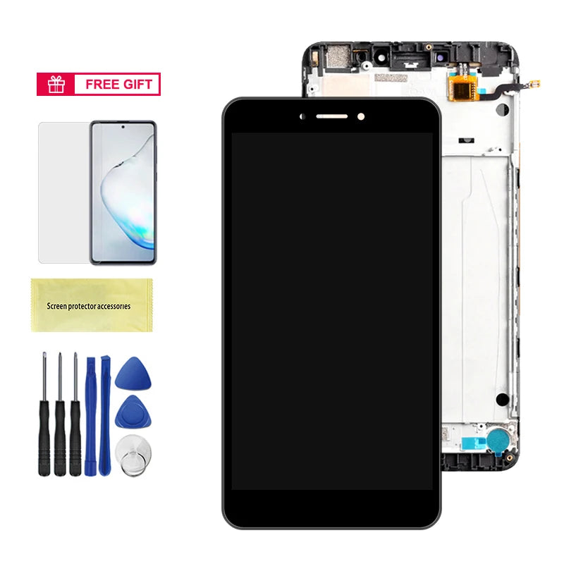 6.44" Max 2 Display Screen Replacement, for Xiaomi Mi Max 2 MDE40 MDI40 LCD Display Digital Touch Screen with Frame Replacement Xiaomi phone repair parts