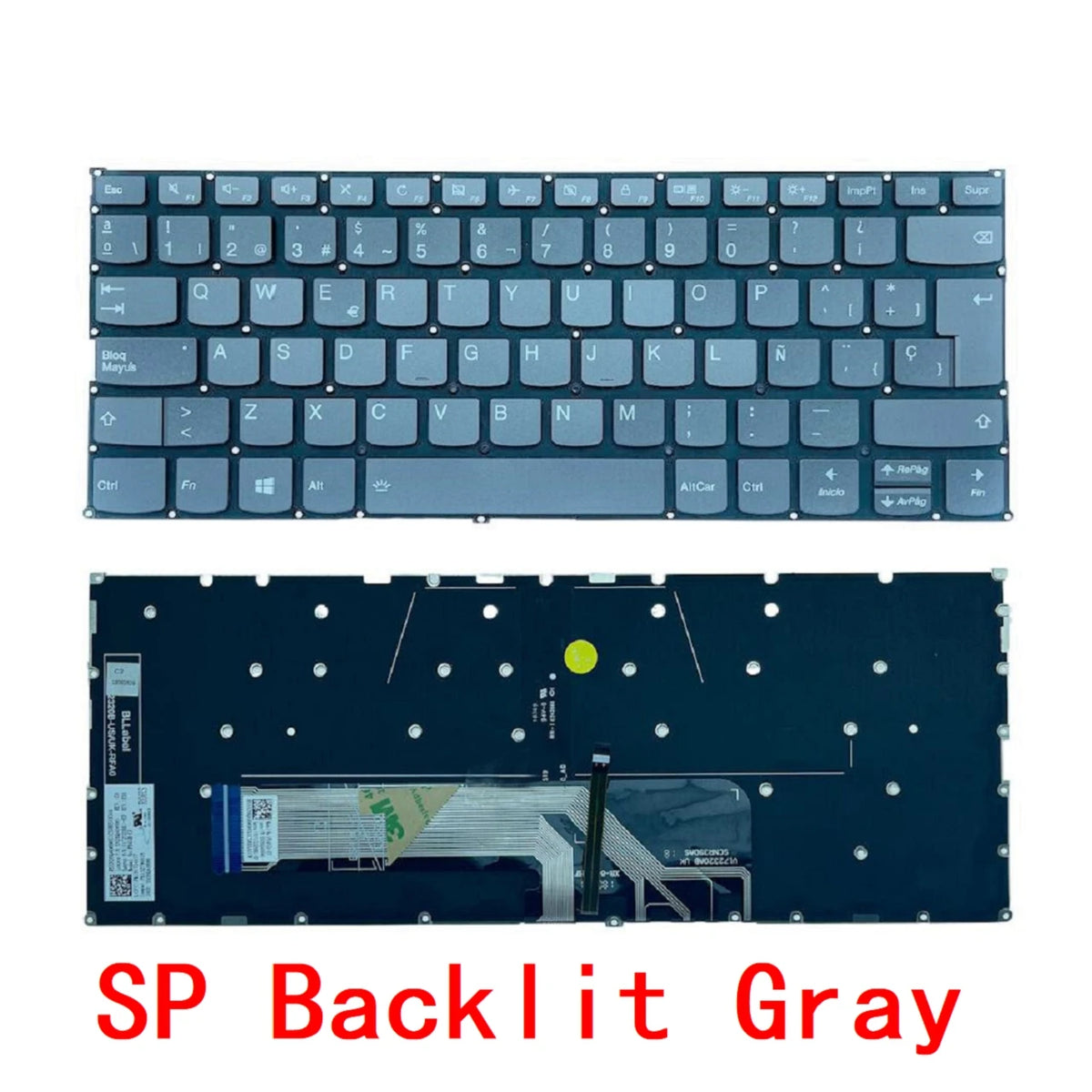 New US Russian Spanish Arab Brazil Portuguese Backlit Keyboard For Lenovo YOGA 530-14ARR 530-14IKB 730-13 730-15IKB/730-15IWL Lenovo laptop repair parts