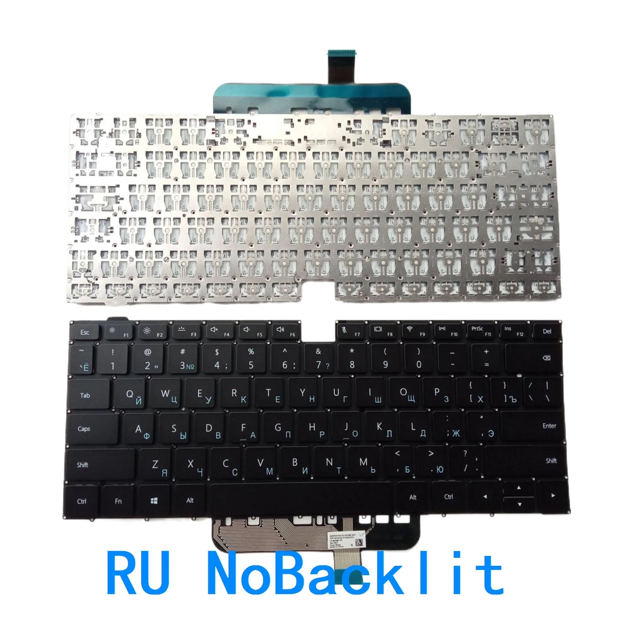 New US UI Russian Spanish Language  Backlit Keyboard For HUAWEI matebook D14 W29 HBL-W29 Notebook PC Replacement Keyboard HUAWEI laptop repair parts