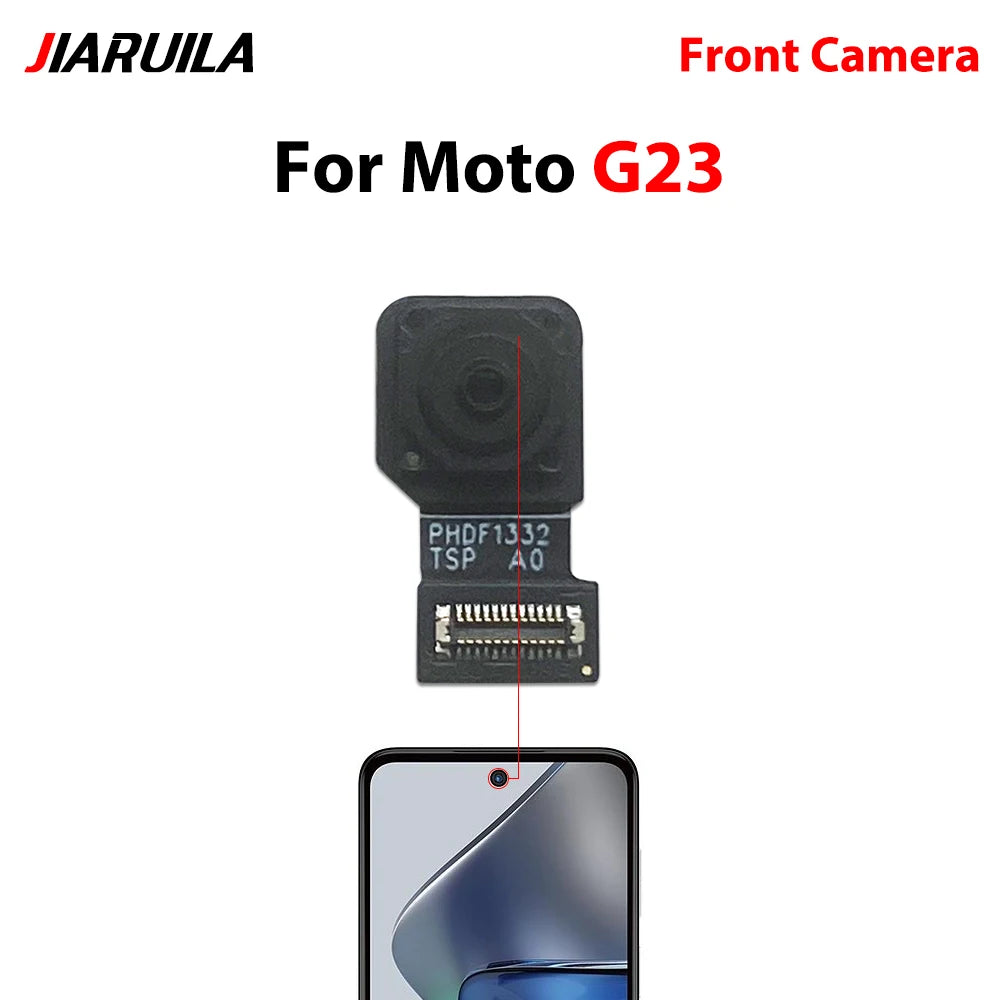 Back Rear Camera Big Main Camera Front Camera Flex Cable For Motorola Moto G22 G32 G62 G13 G23 G73 G14 G24 G55 G34 G84 G35 5G Motorola phone repair parts