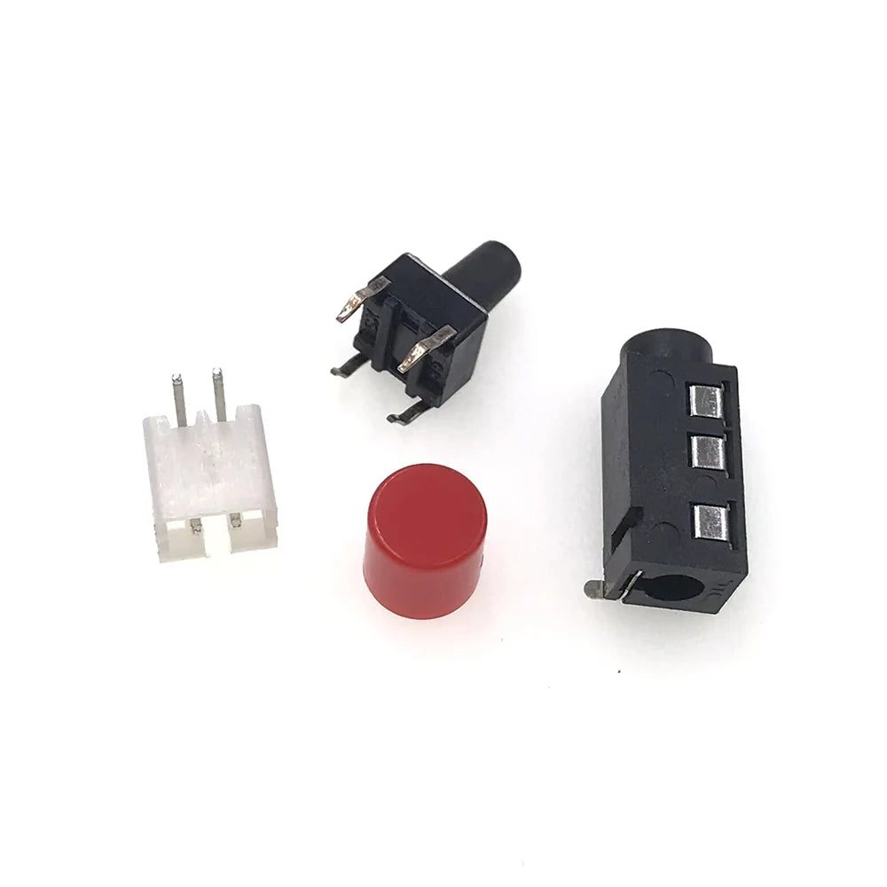 For GB DIY 6 Buttons PCB Board Switch Wire Connector Kit For Raspberry For GameBoy GPIO DMG-001 Game console repair parts