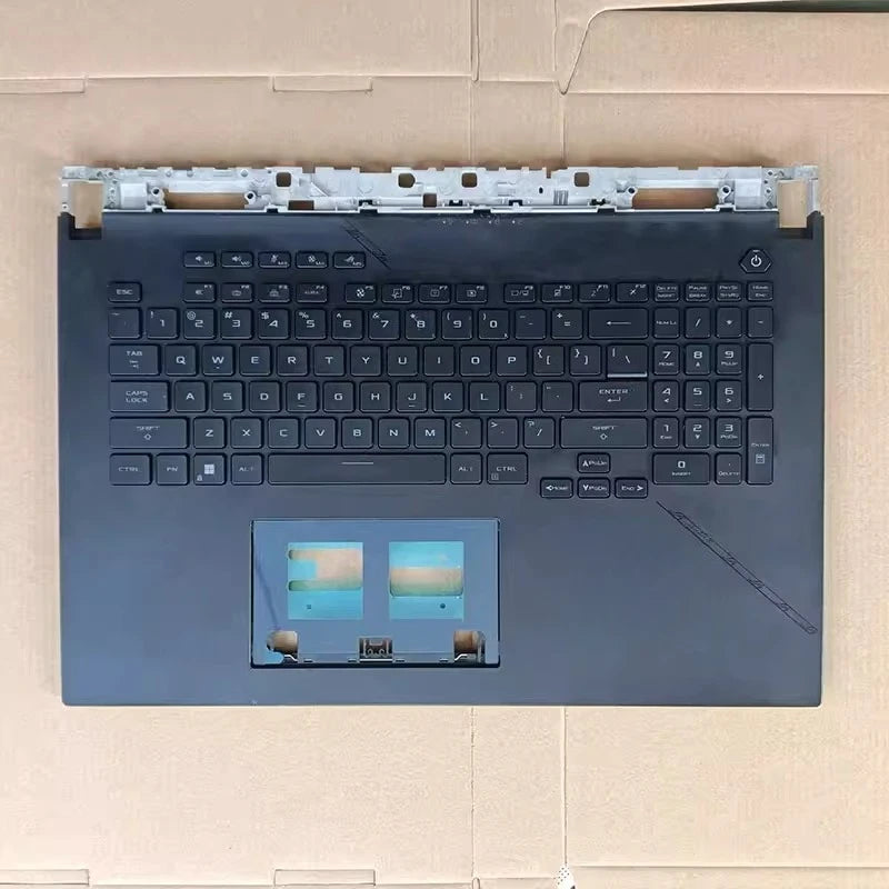 Upper keyboard case for Asus ROG Strix  6P7Plus G713QY G733Z RJ 2023 year palrest topcase keyboard C case shell Asus laptop repair parts