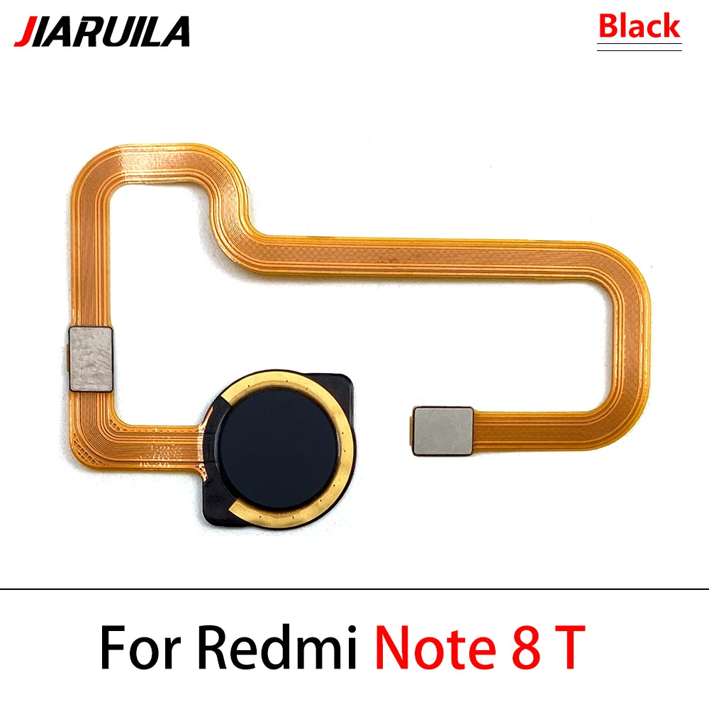 10Pcs, New For Xiaomi Redmi Note 8T 8 9s 9 Pro Home Button FingerPrint Touch ID Sensor Flex Cable Ribbon Replacement Parts  Xiaomi  Xiao mi phone repair parts
