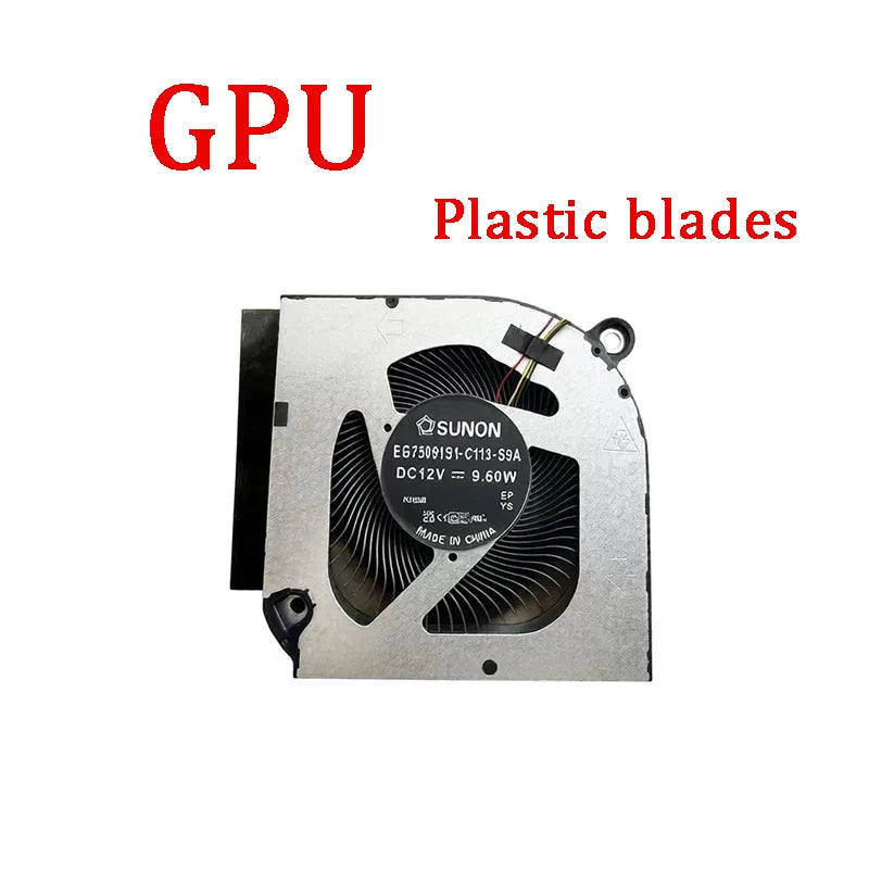 New ORIGINAL Laptop Cpu GPU Cooling Fan FOR ACER Predator Helios Neo 16 PHN16-71-5606 N22Q22 2023 PHN16-71/72 PHN18 N23C12