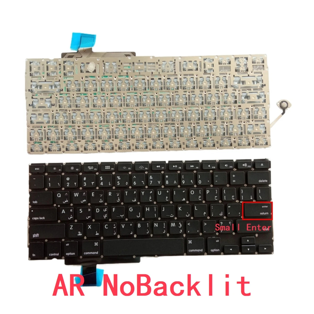 New US Russian Spanish UK Arab Laptop Backlit Keyboard For Apple Macbook Pro 17" A1297 2009 2010 2011 Years MACBOOK laptop repair parts