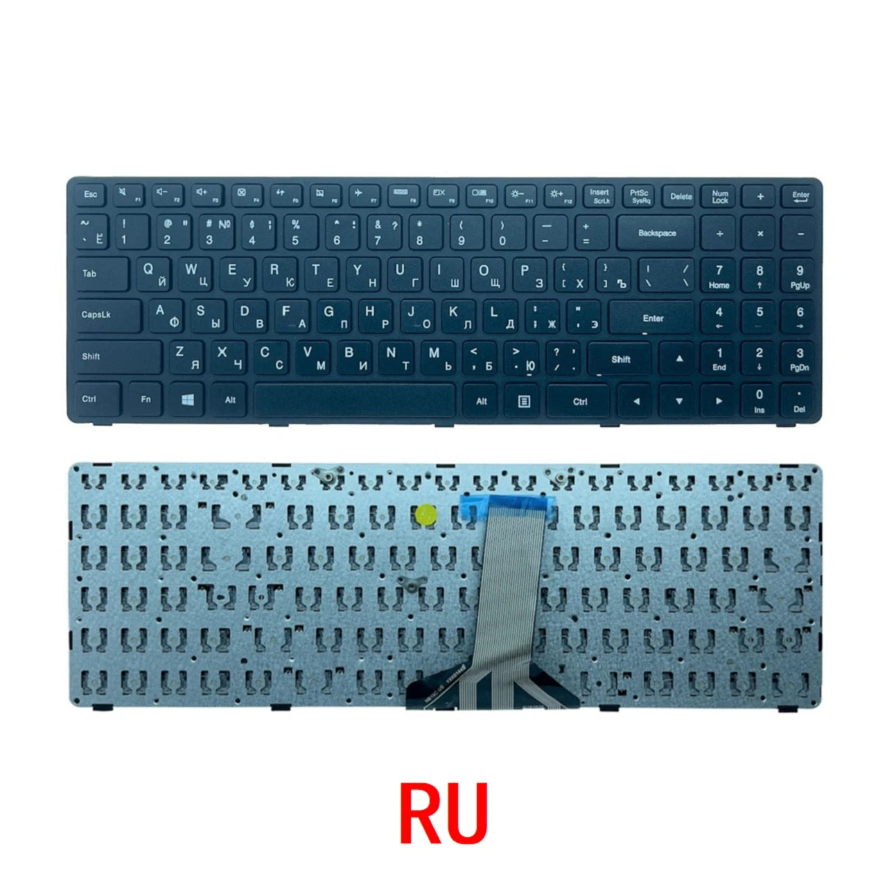 New US Russian Spanish Arab Brazil Laptop Keyboard For Lenovo Ideapad B50-50 100-15IBD Notebook PC Replacement Lenovo laptop repair parts