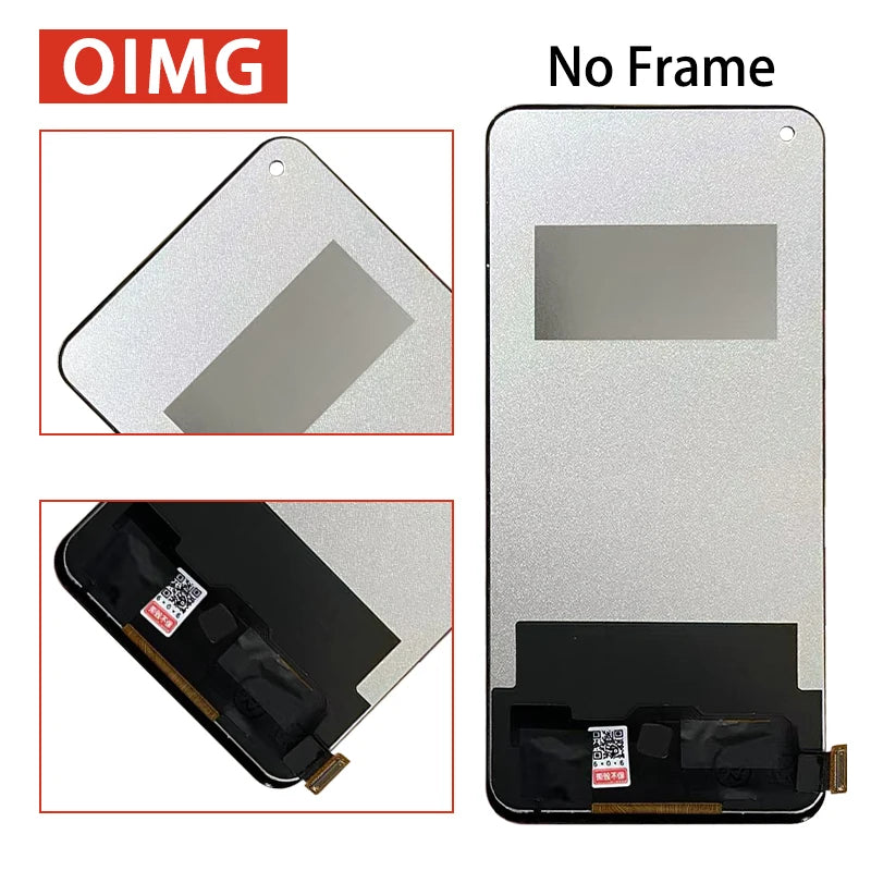 A94 A95 A74 Display For Oppo Reno 5Z 6Z 7Z 8Z 5lite 6lite 8lite LCD Touch Screen For Realme 7Pro 8Pro LCD 1+N20 5G Screen Oppo phone repair parts Realme phone repair parts
