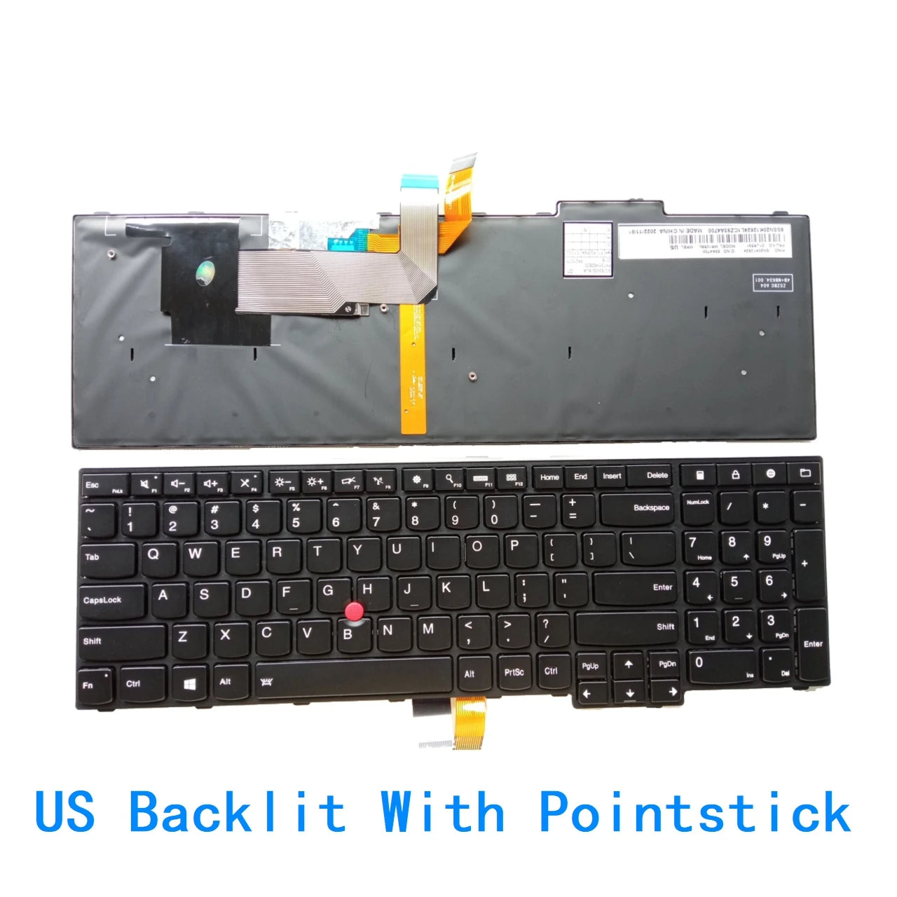 New US Language Backlit Keyboard For Lenovo Thinkpad S5 2nd Gen 1st E560p Notebook PC Replacement Keyboard Lenovo laptop repair parts