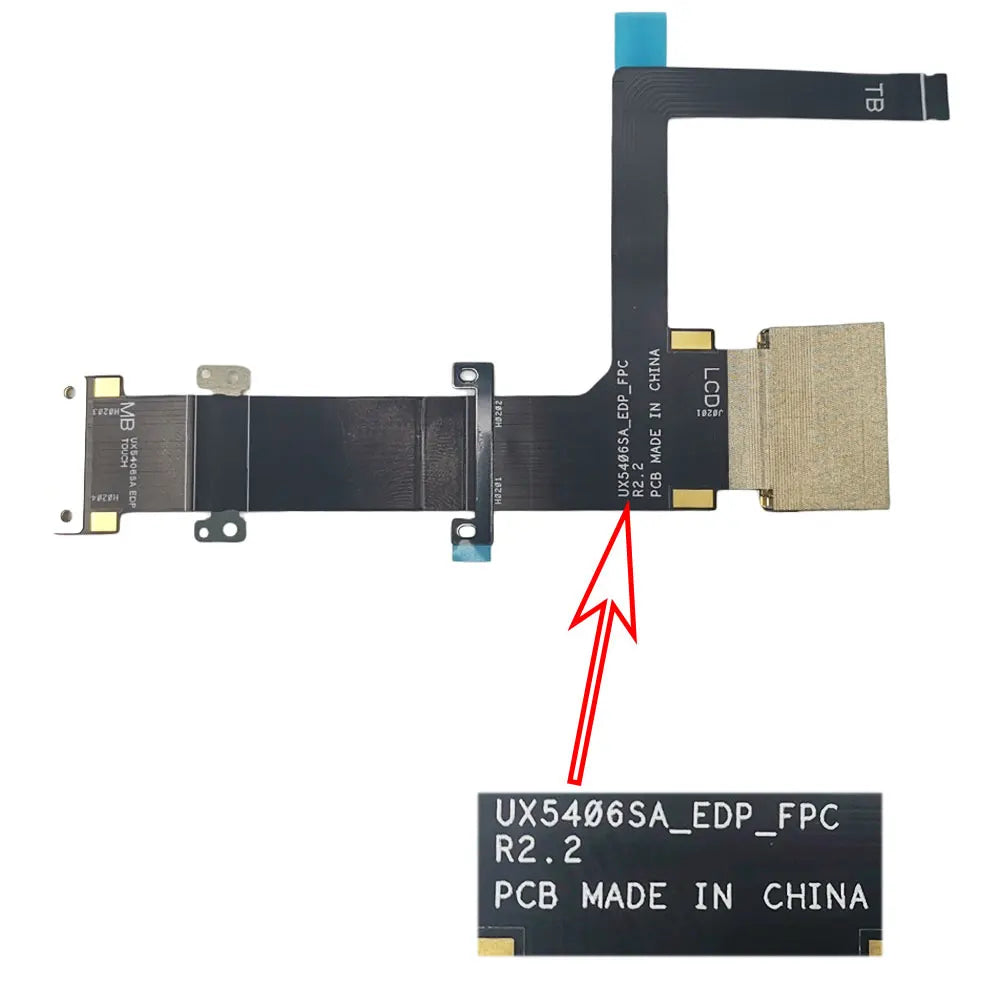 For ASUS Zenbook S 14 UX5406 UX5406A UX5406AA UX5406G UX5406S UM5406 Laptop Video Screen LCD LED Display Ribbon Flex Cable ASUS laptop repair parts