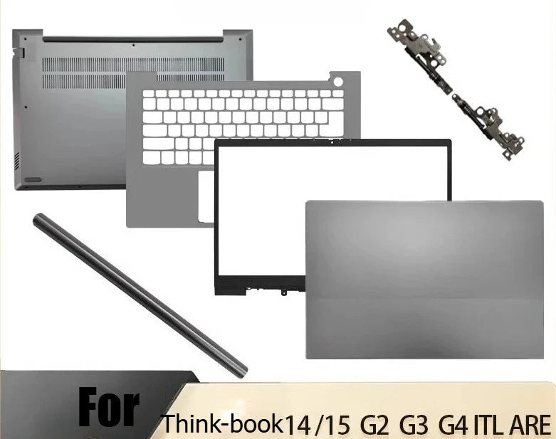 Cover Case for ThinkBook 14 15 G2 G3 ITL G4 ARE LCD Back top cover bezel frame bottom cover case hinge upper palmrest Shell