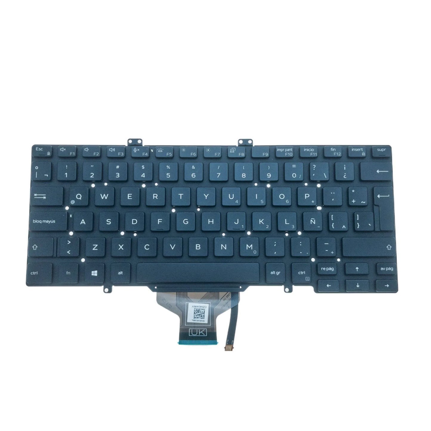 New Latin Laptop Backlit Keyboard For Dell Latitude 7400 E7400 L3400 5400 Notebook PC Replacement 0Y1F5WDell laptop repair parts