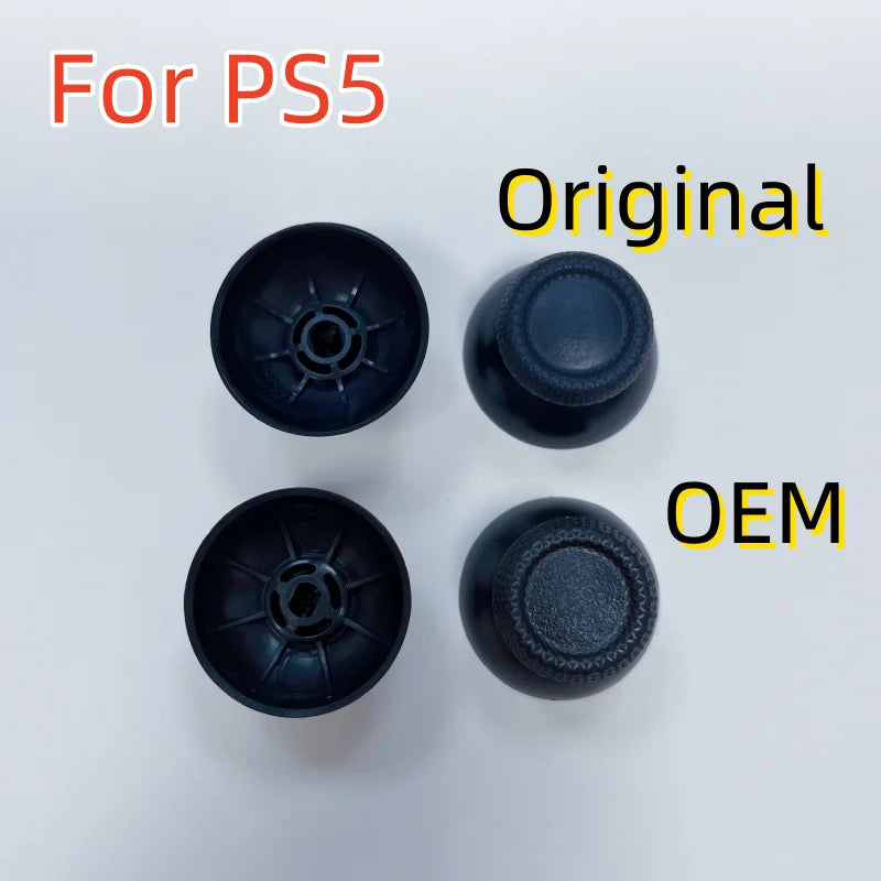 10pcs/lot Original New for Ps5 Gamepad Controller 3D Analog Button Thumb Stick Joystick Thumbstick Mushroom Cap Game console repair parts