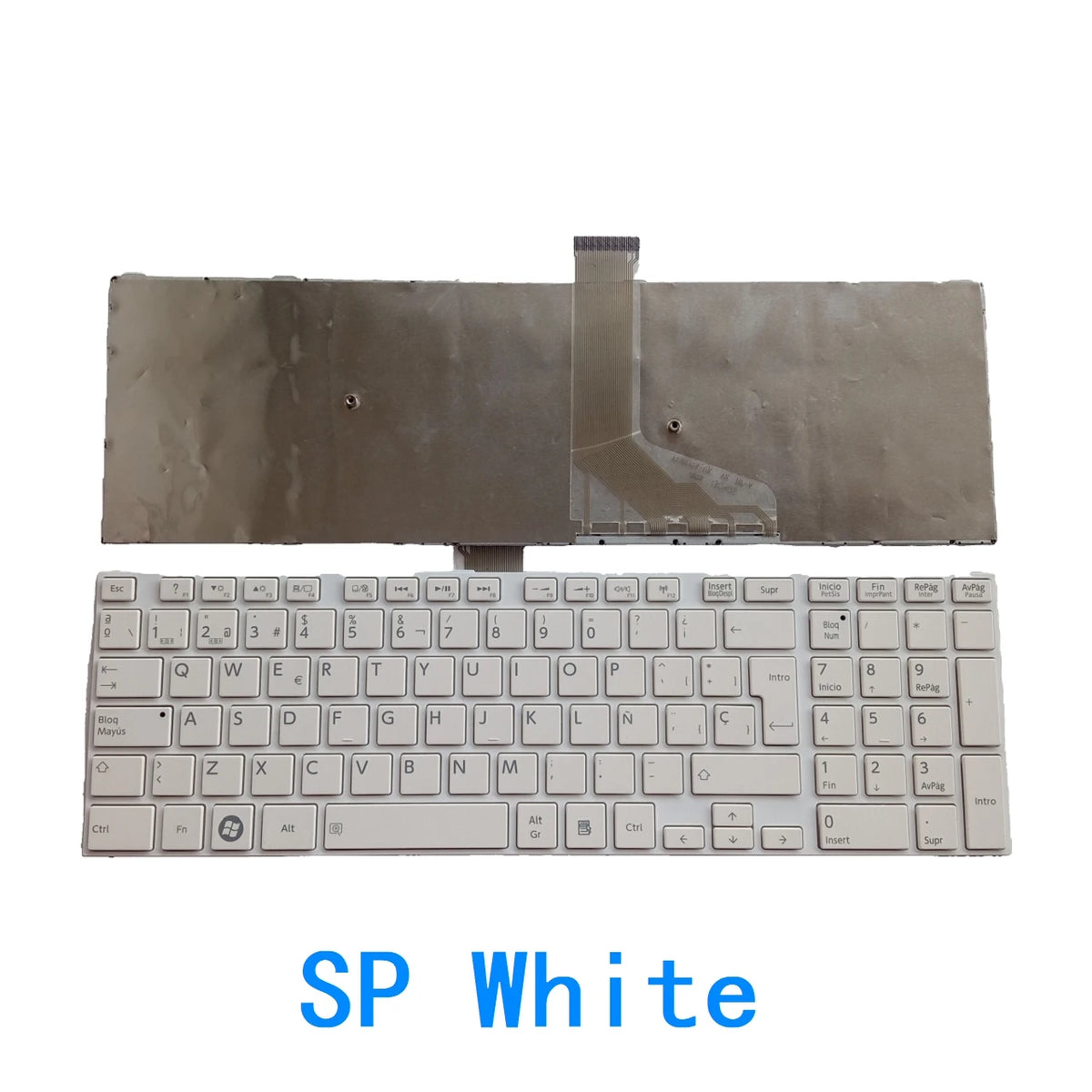 New US Russian Spanish Latin Arab Language  Keyboard For Toshiba Satellite L50-A S50 Notebook PC Replacement Keyboard