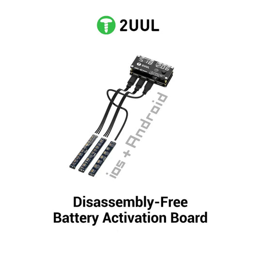 2UUL BT05 Battery Activation Board Disassembly-Free For IP 8-17ProMax Android Phone Battery Quick Charging Activation Test Tool Professional Repair Tools