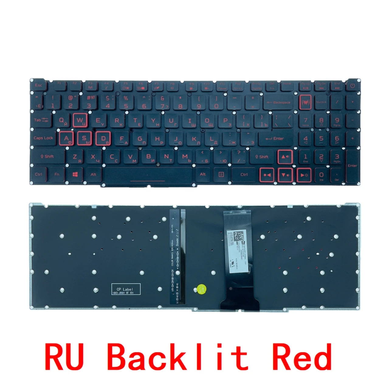 US RU SP BR RGB Keyboard For Acer Nitro 5 AN517-51 AN515-43 AN515-54 AN515-55 7 AN715-51 AN715-52 PH315-52 PH315-54 Acer laptop repair parts