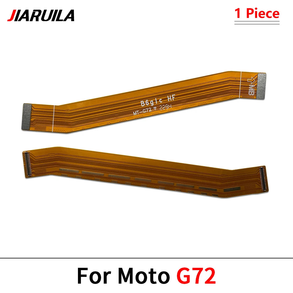 10Pcs, Main Motherboard Board Mainboard Flex Cable For Motorola Moto G14 G34 G54 G32 G42 G52 G62 G72 G82 G53 G73 G84 G85 5G Motorola phone repair parts
