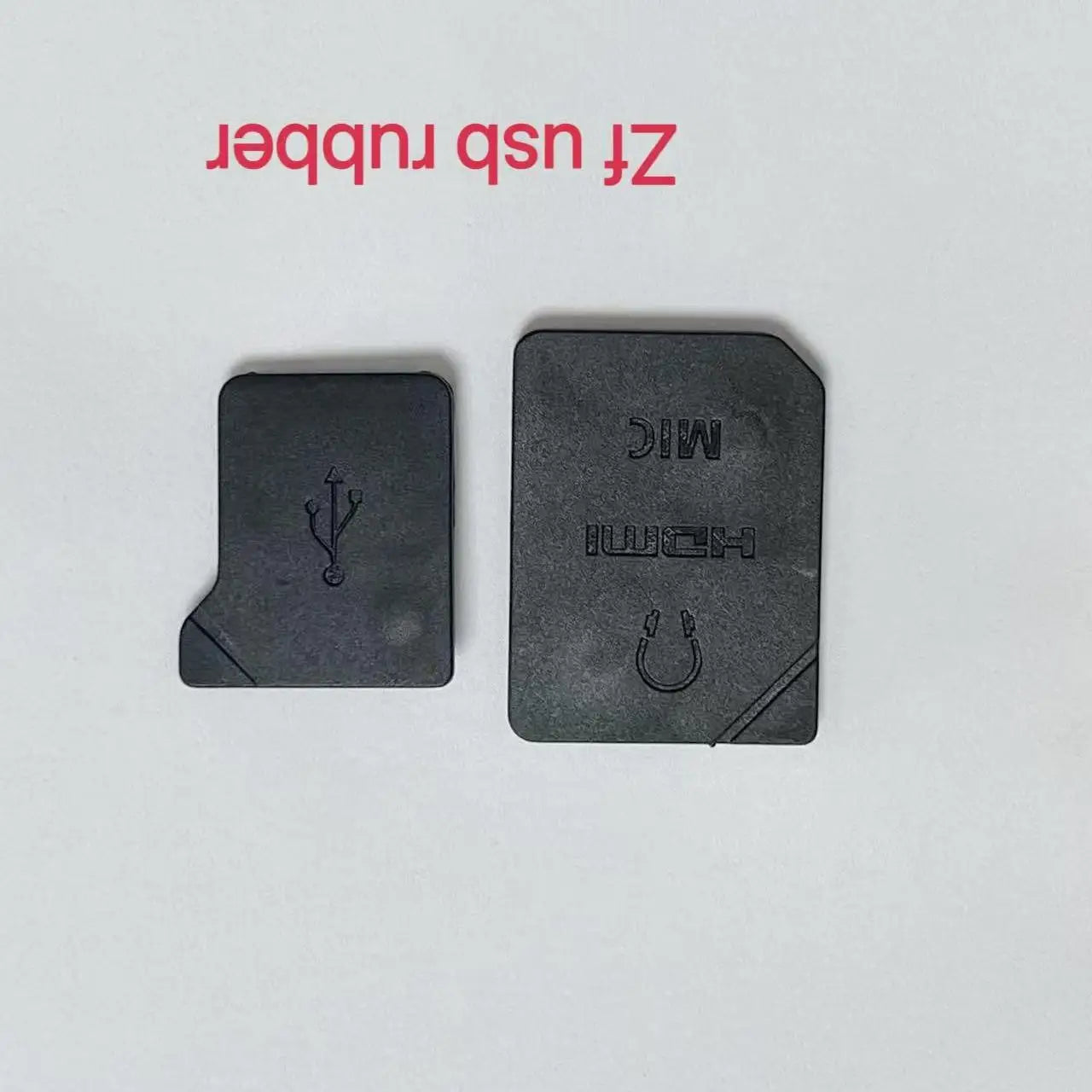 New USB Rubber Set for Nikon ZF HDMI Rubber Mic Rubber and USB Rubber Digital Camera repair parts