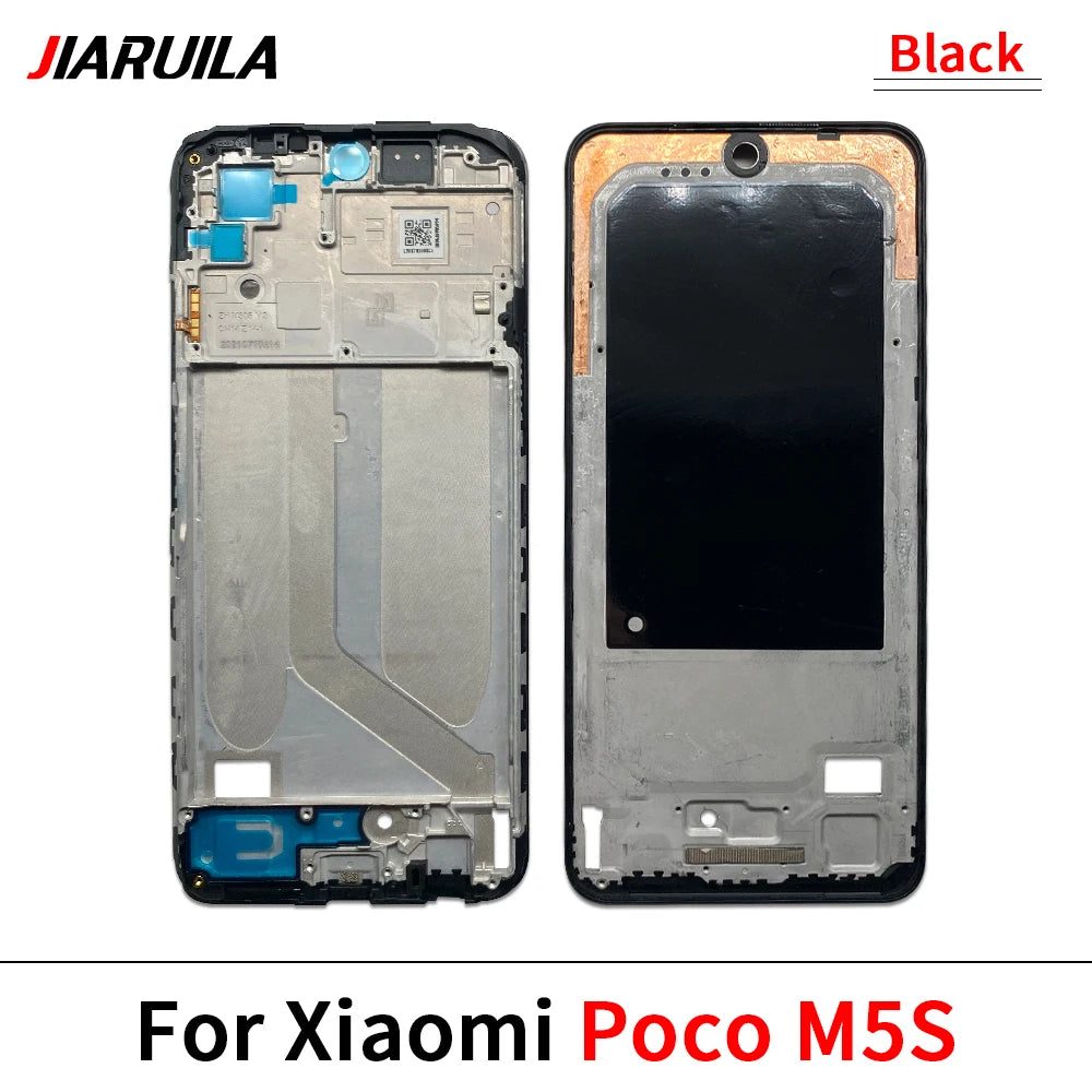 New Front Housing LCD Frame Screen Bezel Holder For Xiaomi Poco F3 F4 X3 GT M3 M4 M5s X5 X6 Pro 4G 5G Xiaomi  Xiao mi phone repair parts