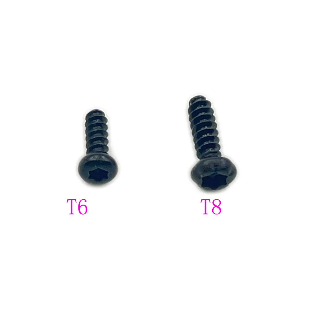 200pcs  Replacement Repair Part T8 T6 Screws For XBOX360 xbox One Slim Elite Series S X Controller Repair Part Game console repair parts
