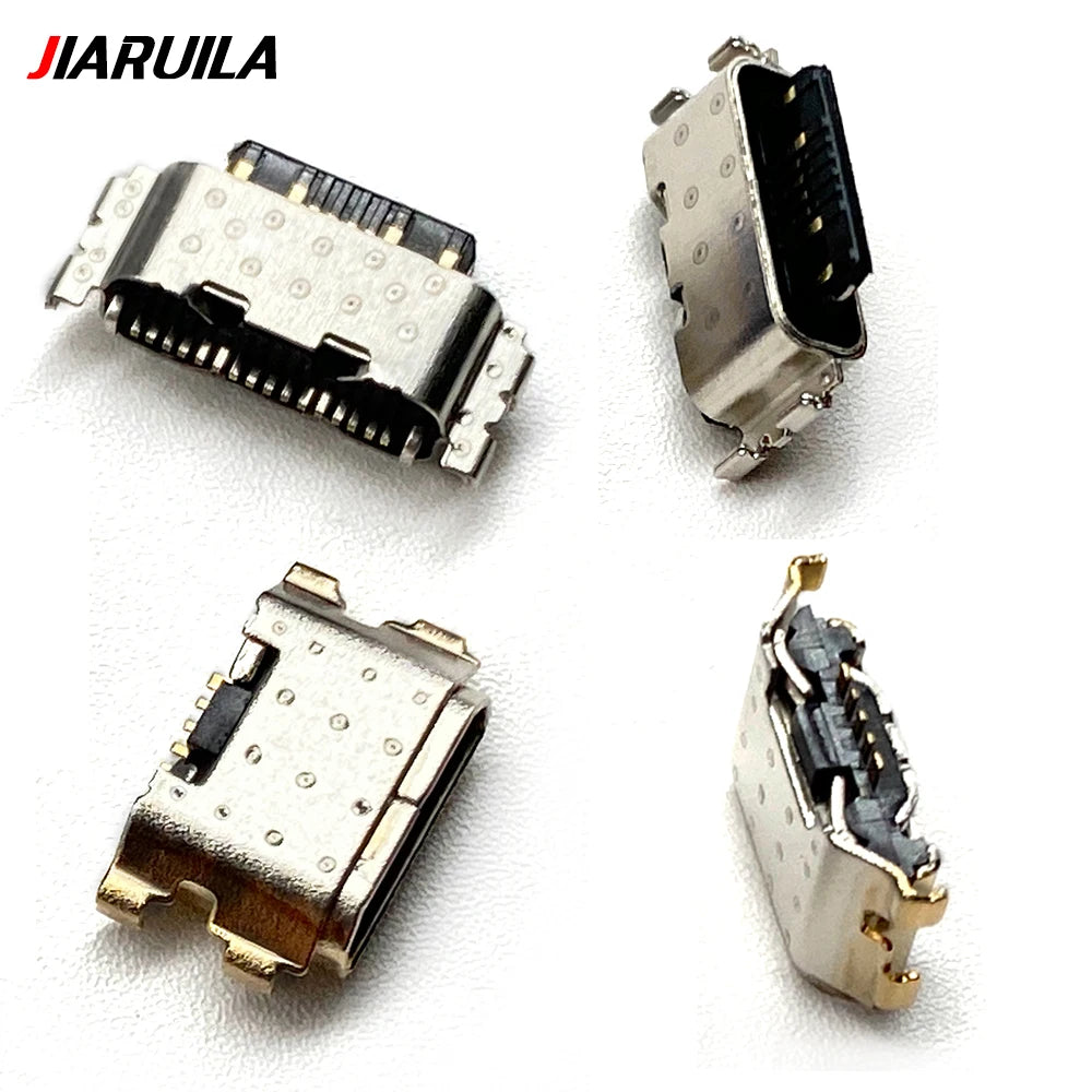 10Pcs, Mini USB jack socket connector charger Charging Port For Xiaomi Redmi 8 8A 9 9A 9C 9T 10 10A 10C 12 12C 13 13C 14C 4G 5G  Xiaomi  Xiao mi phone repair parts