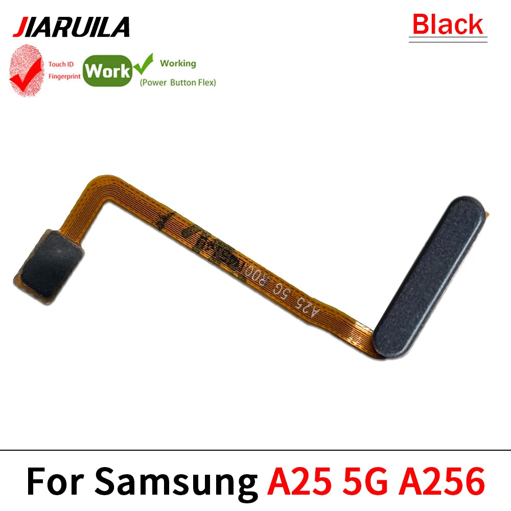 New For Samsung A05s A15 A25 4G 5G Home Button FingerPrint Touch ID Sensor Flex Cable Replacement Parts Samsung phone repair parts