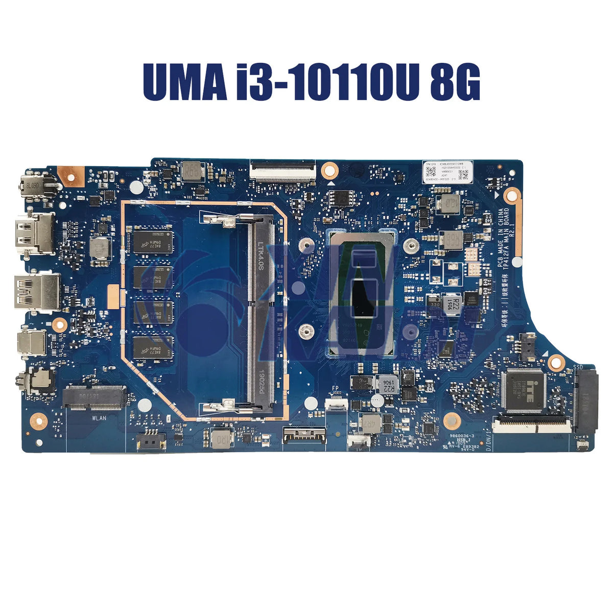 TP412FA Mainboard For ASUS Vivobook Flip 14 TP412 TP412F SF4100F TP412FAC Laptop Motherboard I3 I5 I7 8th/10th CPU 4GB 8GB-RAM ASUS laptop repair parts