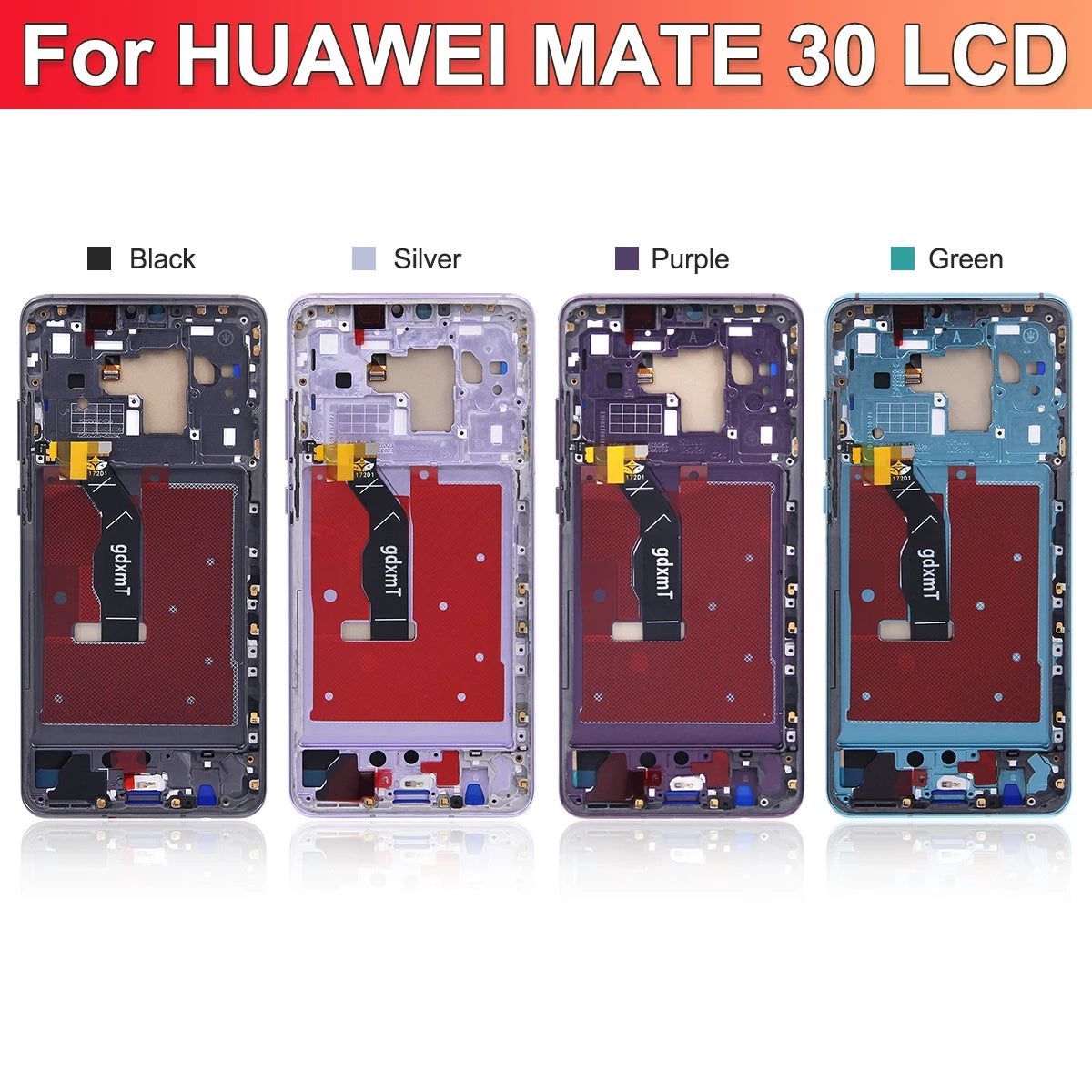 For Huawei Mate 30 TAS-L09 TAS-TL00 LCD Display Touch Screen Digitizer Assembly For Huawei Mate 30 Replacement Parts 100% Tested HUAWEI phone repair parts