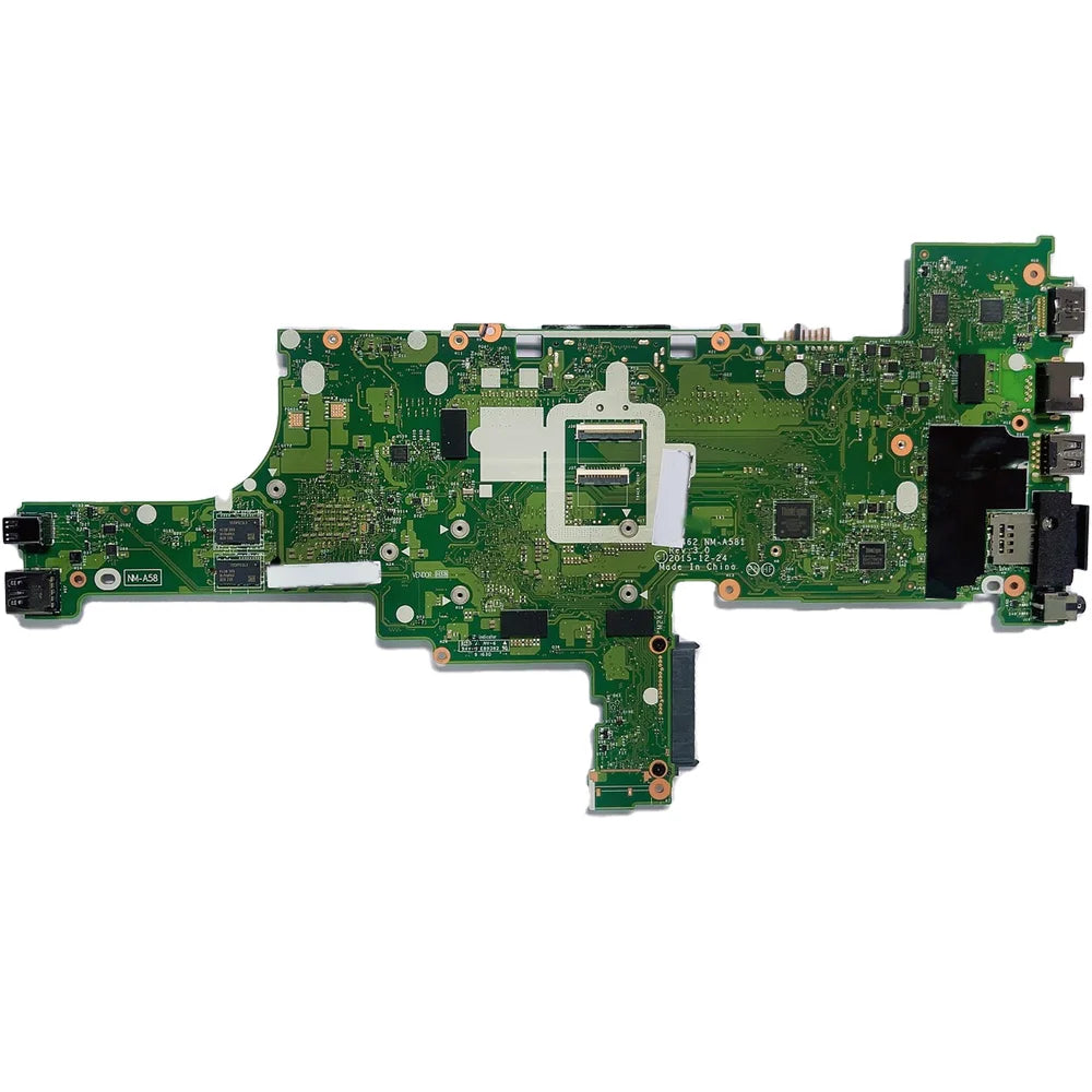 Laptop Motherboard for Lenovo Thinkpad T460 NM-A581 DDR3 With CPU I7 6600U I5 6300U 6200U GPU 940MX  01AW328 01AW329 01AW330 Lenovo laptop repair parts