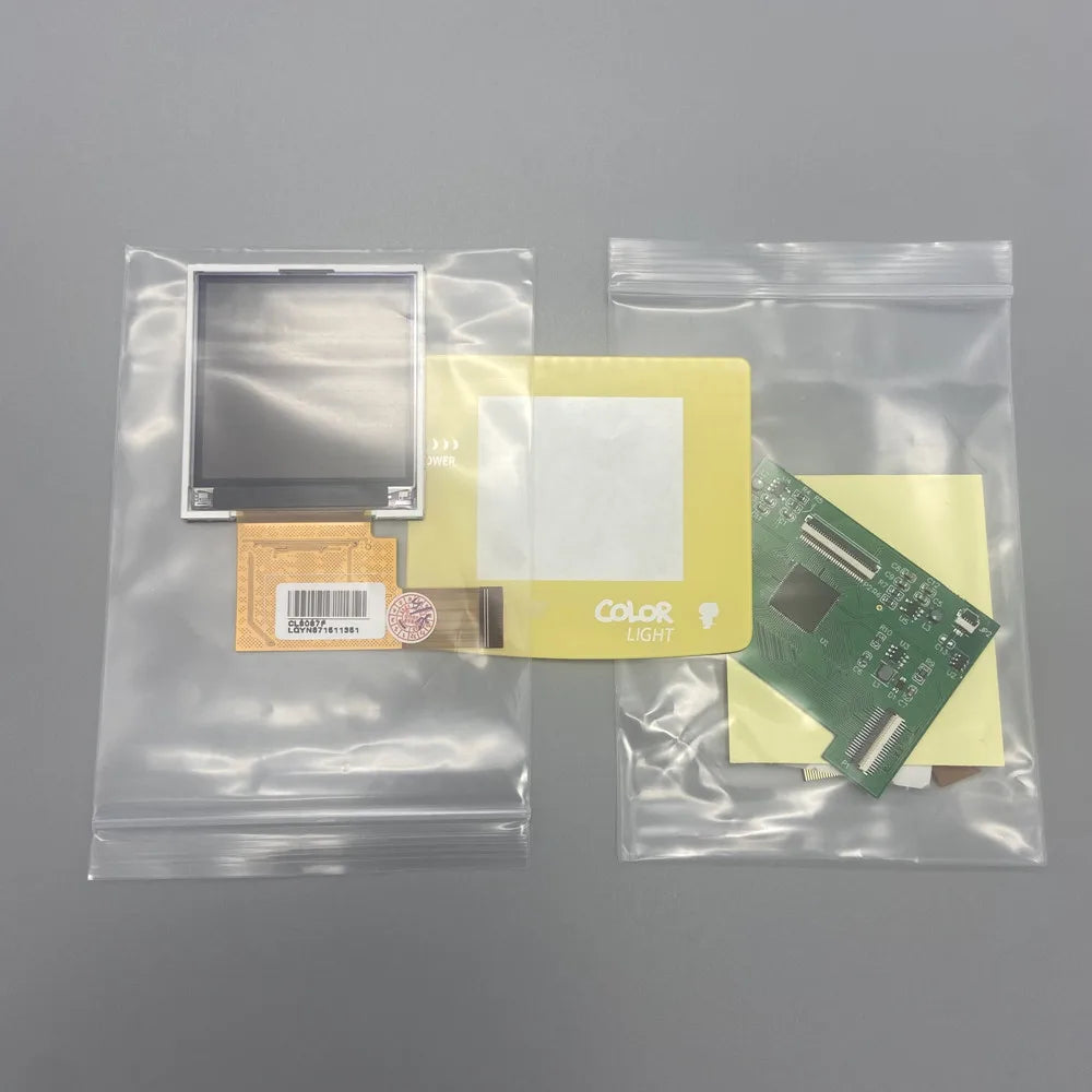2.2 Inches GBC LCD High Brightness LCD Screen For Gameboy Color GBC, Plug And Play Without Welding And Shell Cutting. Game console repair parts